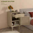 Boho rattan bedside table – image 5