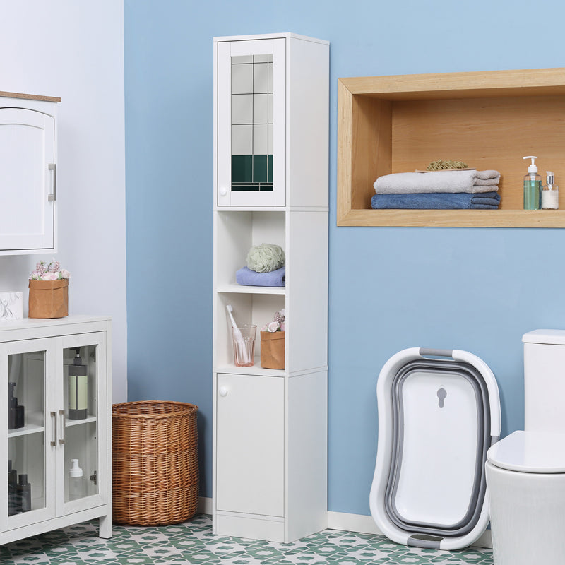 Tall bathroom cabinet with mirror – image 2