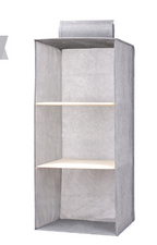 Hanging Storage Bag for Closet Organizer and Hangers