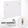 Wall mirror with shelves – image 5