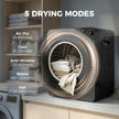 5kg black tumble dryer – image 4