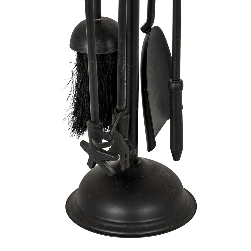 Close-up of the brush and domed black base
