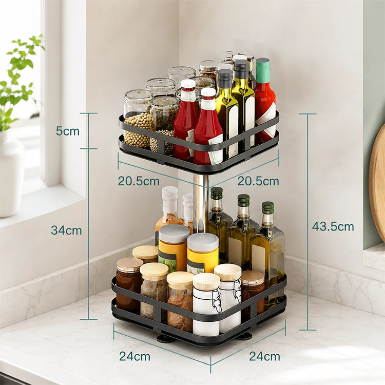 Multifunctional Kitchen Spice Rack
