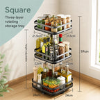 Multifunctional Kitchen Spice Rack