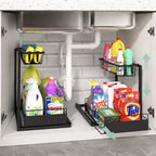 Kitchen Spice Rack & Sink Organiser — Multi-Purpose Metal Storage Rack