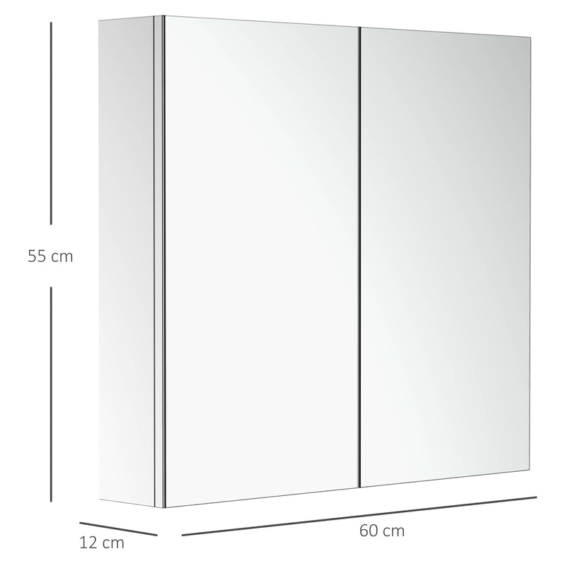 Stainless steel mirror cabinet – image 3