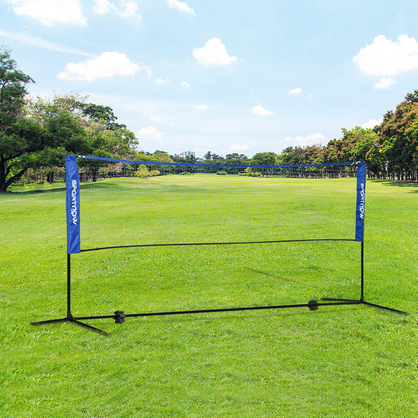 Blue 3 m badminton net – image 2