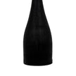 Close-up of the black bottle-shaped base