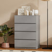HOMCOM Chest of Drawers, 4-Drawer Storage Cabinets, Modern Dresser, Storage Drawer Unit for Bedroom – view 10