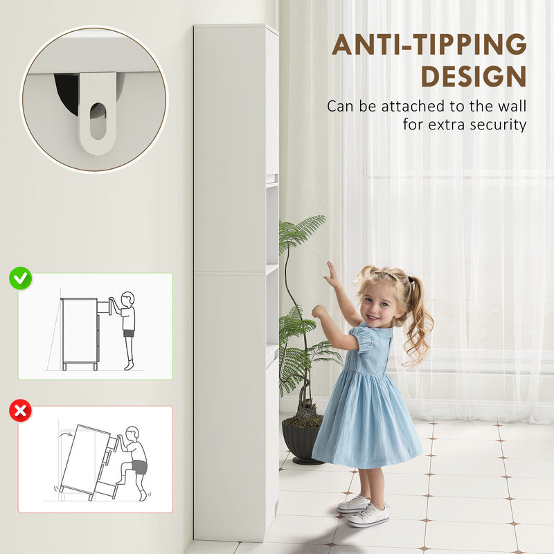 Narrow 170 cm bathroom cabinet – image 7