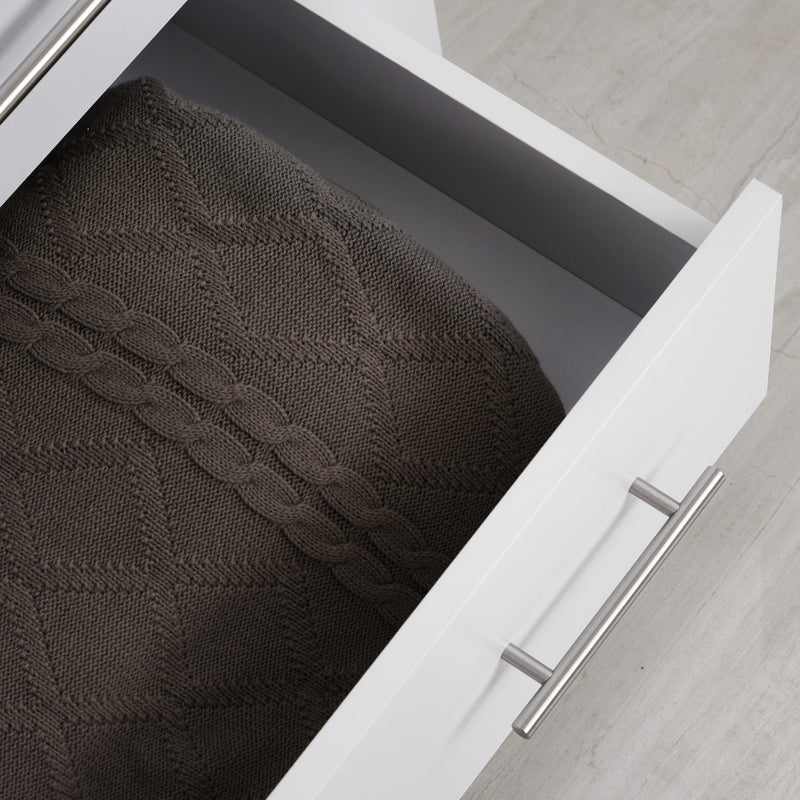 White 4-drawer chest – image 8
