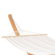 Outsunny Outdoor Garden Hammock with Wooden Stand Swing Hanging Bed for Patio White – view 9