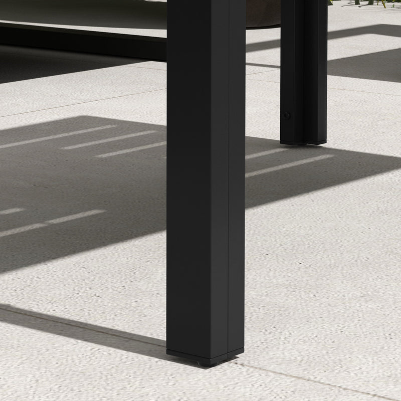 Slatted garden coffee table – image 9