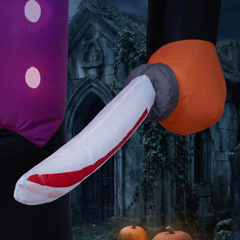 6ft Inflatable Headless Skeleton with LED Lights – image 9 of 9