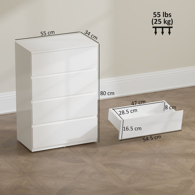 4-drawer chest of drawers – image 3