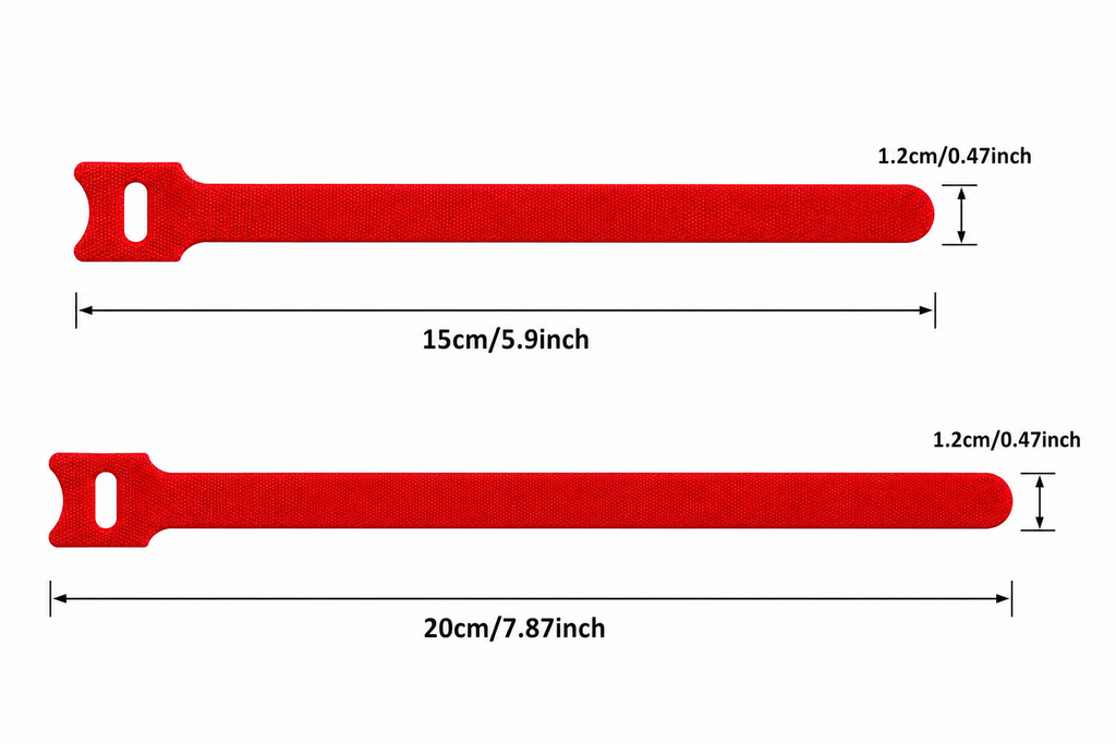 10 Reusable Nylon Cable Ties Organisers