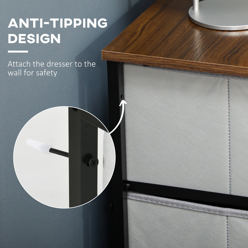 6-drawer fabric chest – image 7