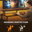 Black RGB gaming desk – image 7
