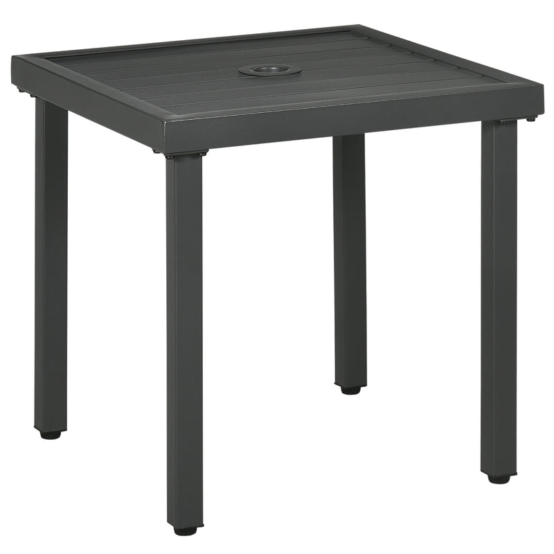 Grey square side table – image 10