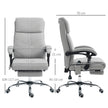 Light grey massage office chair – image 3