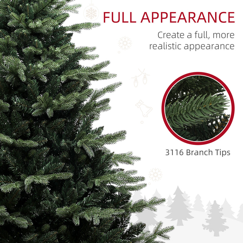 7ft bushy spruce Christmas tree – image 6