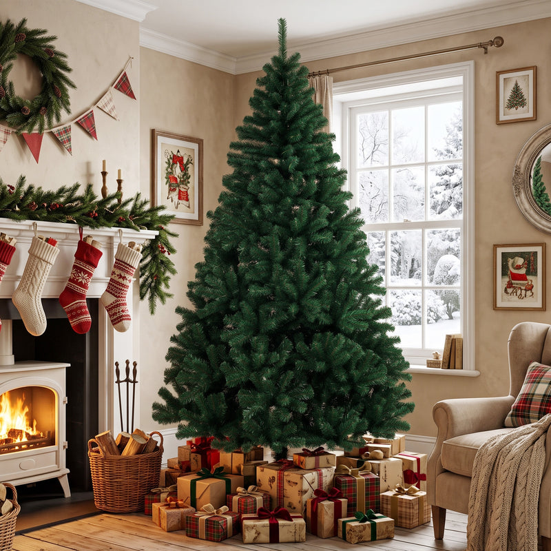7ft classic fir Christmas tree – image 2