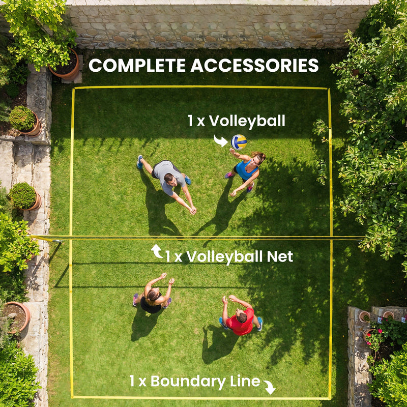 Portable volleyball net set – image 8