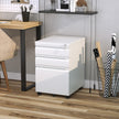 3-drawer metal filing cabinet – image 2