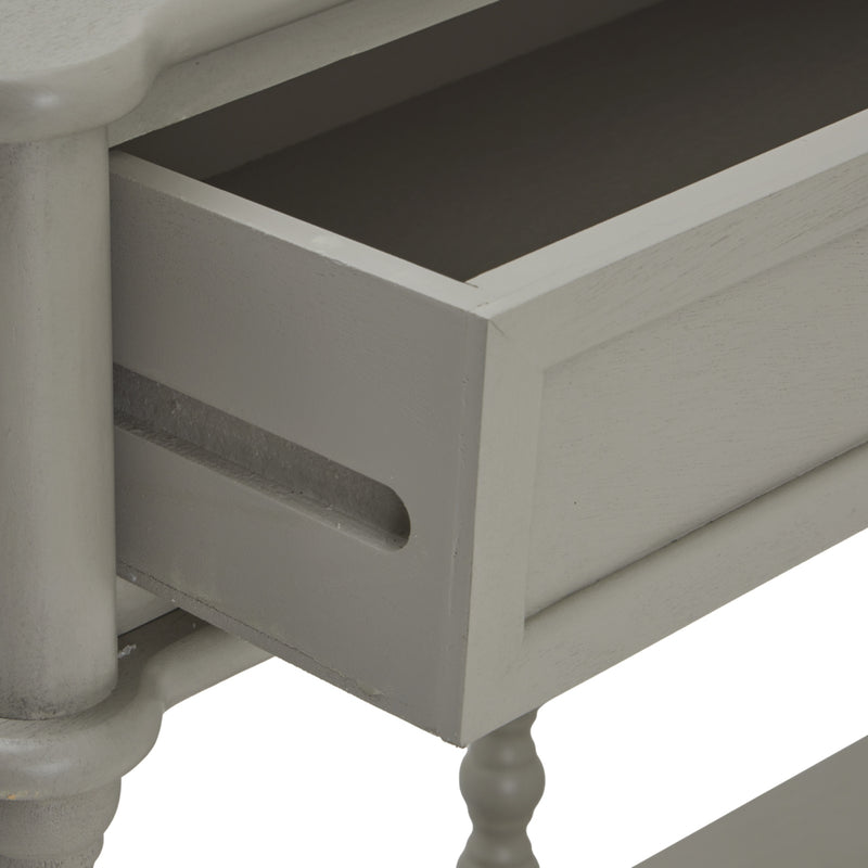 Drawer pulled open