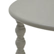 close-up of the round top and bobbin leg