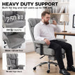 HOMCOM Big and Tall Office Chair, 250 kg Heavy Duty Executive Desk Chair with Adjustable Padded Armrests and High Back – view 4