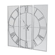 Celina mirrored clock seen from an angle