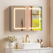 LED mirror bathroom cabinet – image 10