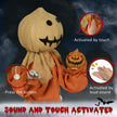 77cm Animated Scarecrow with Glowing Eyes & Sound – image 6 of 9