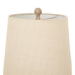 Chiaro Candlestick Table Lamp with Linen Shade – 80cm, additional product view 4