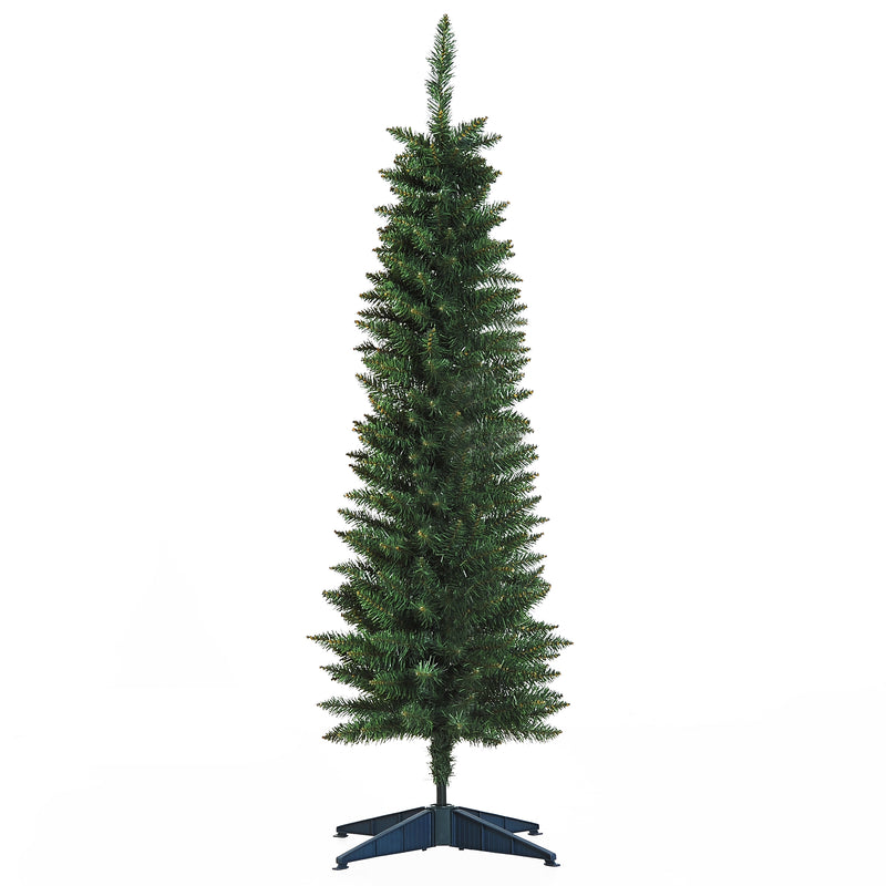 5ft green pencil slim Christmas tree – image 10