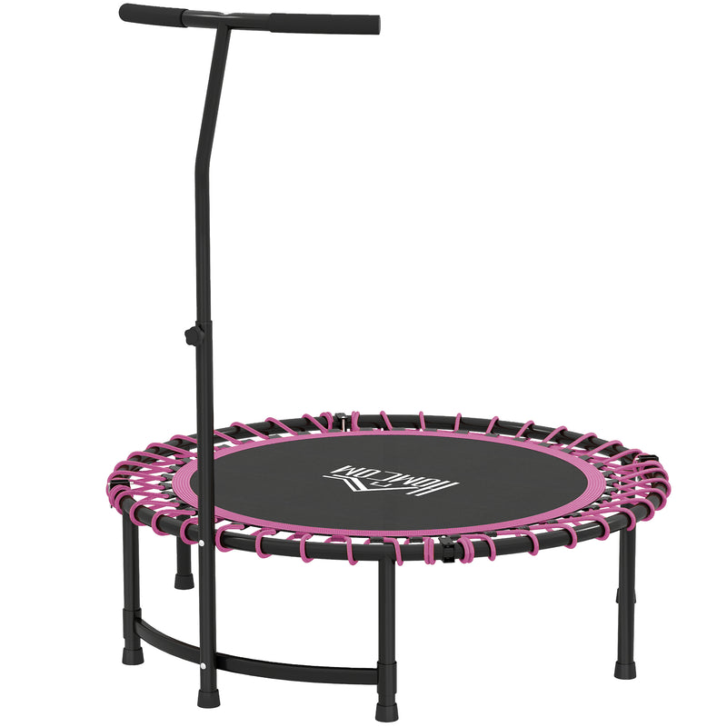 Pink mini fitness trampoline – image 10