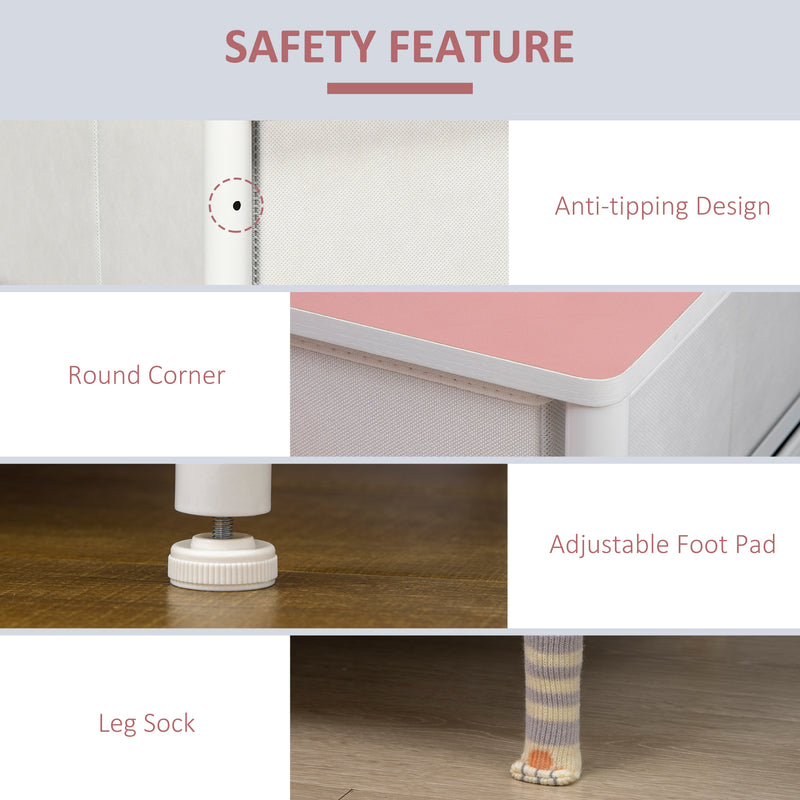 6-drawer fabric chest – image 5