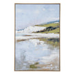 Cliffside View Hand-Painted Framed Canvas – 80 × 120cm, product view