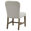 Cobham chair from behind showing the curved back