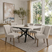 Compton Aspen chairs around a round dining table