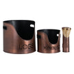 Copper Log & Kindling Bucket Set with Matchstick Holder, copper log bucket, kindling bucket and matchstick holder together