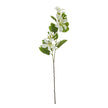 cream Bauhinia orchid artificial spray, single stem