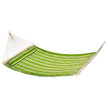 Outsunny Double Cotton Hammock Camping Swing Outdoor Garden Beach Stripe Hanging Bed with Pillow, 188 x 140 cm, 180 KG – view 10