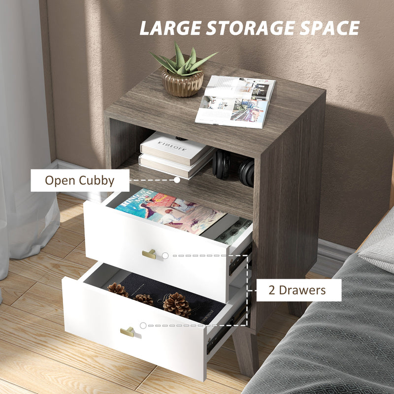 Scandi bedside tables set – image 4