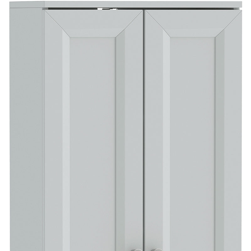 HOMCOM Narrow Bathroom Cabinet, Slim Storage Cabinet with 2 Doors & 4 Tiers, Freestanding Narrow Cupboard – view 10