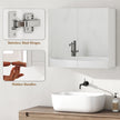 Double-door mirror bathroom cabinet – image 8