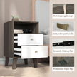 Scandi bedside tables set – image 5
