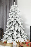 6ft super flocked Christmas tree – image 2