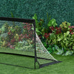 Black folding football goals – image 9